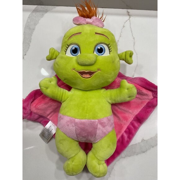 Universal Studios Felicia Baby Shrek 4-D in Blanket 15" Plush Stuffed Animal - Picture 2 of 7